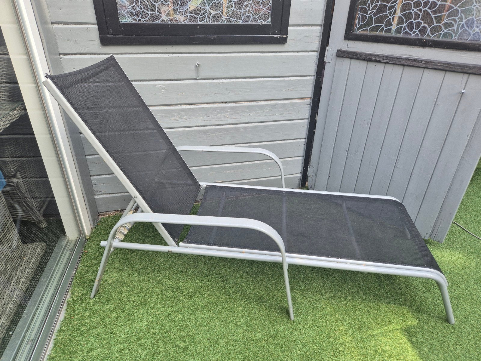 4 standen ligbed, Tuin en Terras, Ligbedden, Ophalen, Aluminium