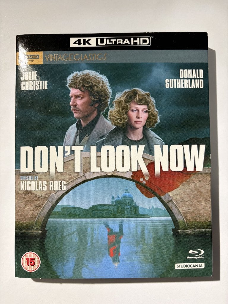 Don't Look Now (1973) 4K Ultra HD + slipcover, Ophalen, Zo goed als nieuw, 4K Ultra HD Blu-ray, Horror