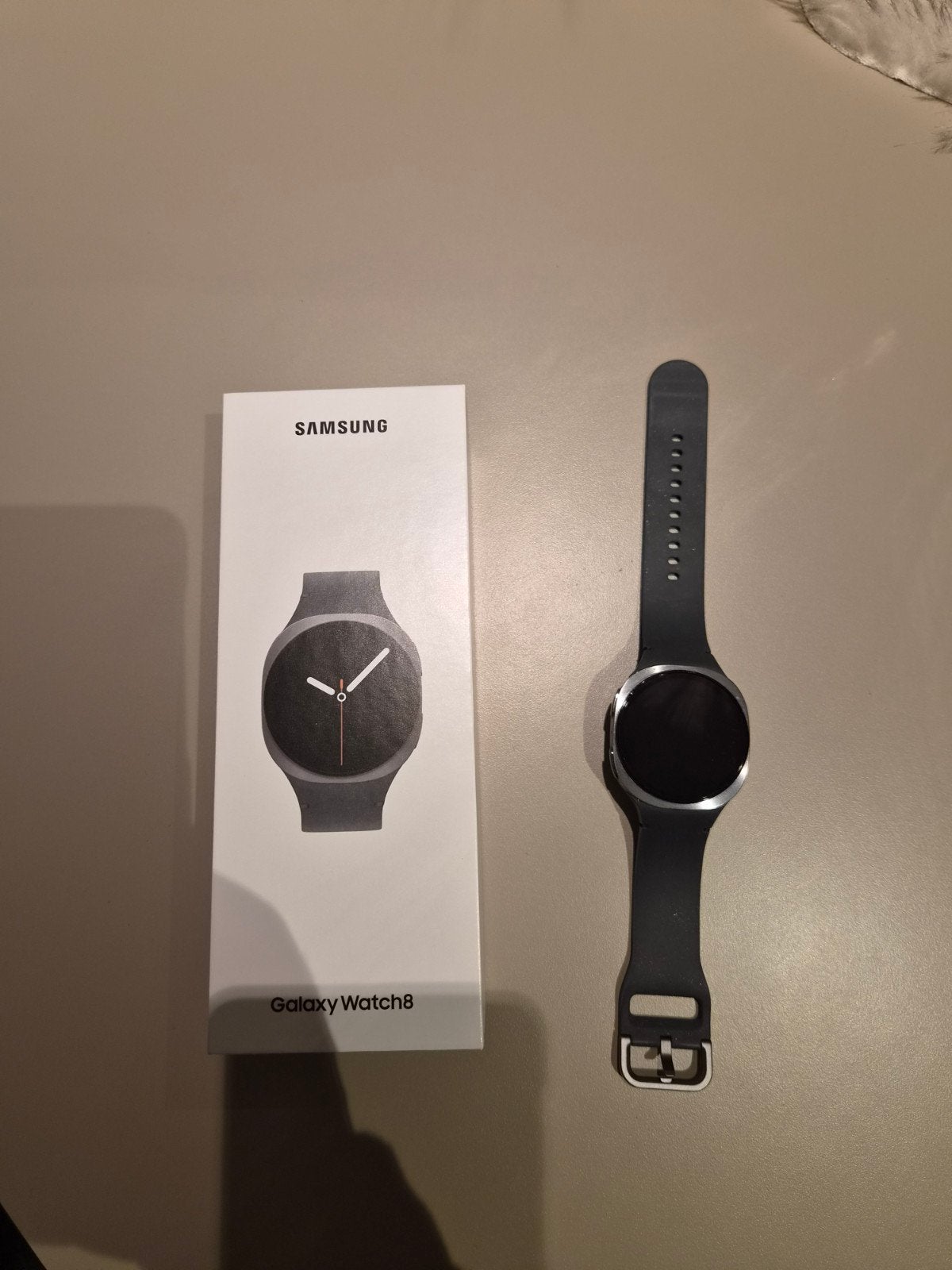 Samsung Galaxy Watch8 Zwart - Zo goed als nieuw, Zwart, Ophalen of Verzenden, Zo goed als nieuw, Samsung