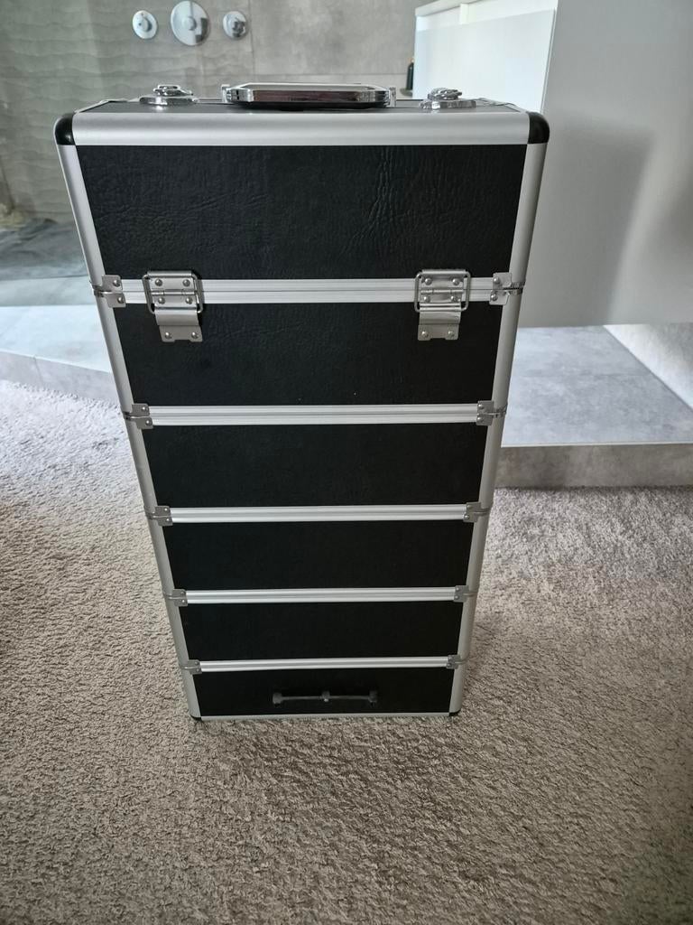 Grote make-up koffer te koop, Ophalen, ., Zwart, Zo goed als nieuw