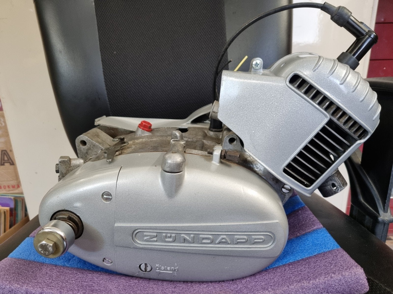 ZUNDAPP motorblok geforceerde koeling 3 hand gereviseerd., Ophalen, Zo goed als nieuw, Blok