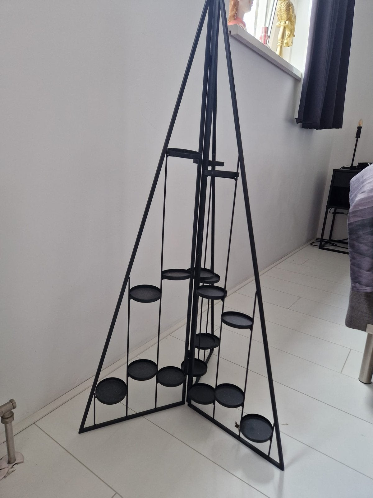 Kerst decoratie standaard, Ophalen of Verzenden, Zo goed als nieuw