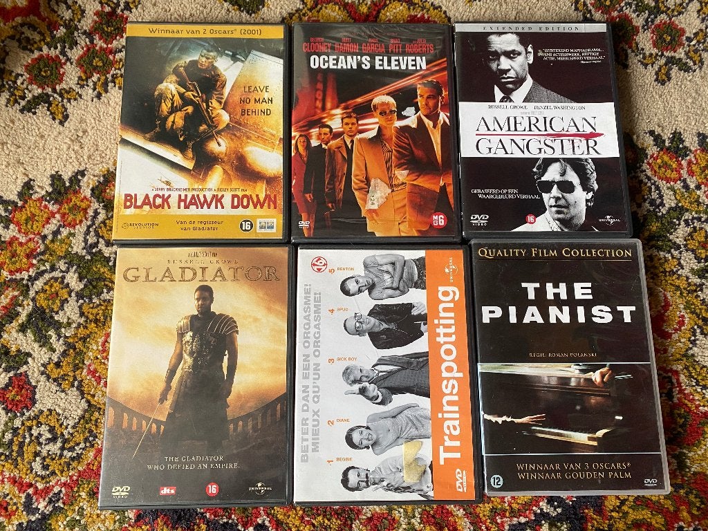 Diverse DVD's, Vanaf 12 jaar, Ophalen of Verzenden, Zo goed als nieuw