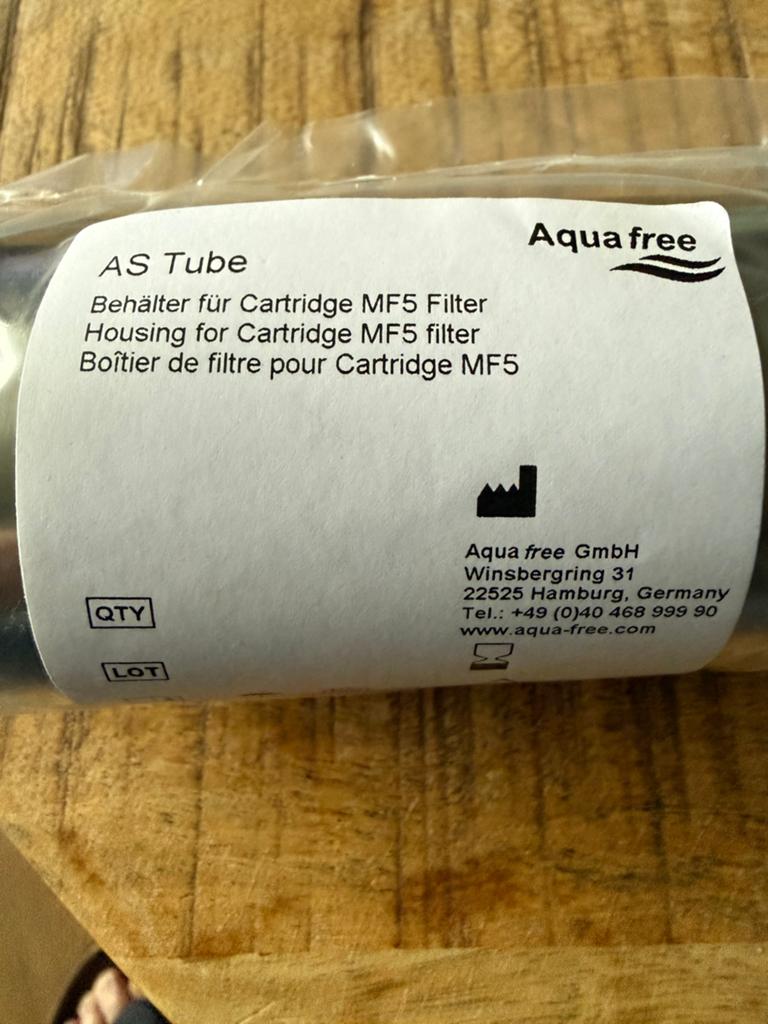 Water filter compleet met extra filter, Ophalen of Verzenden, Nieuw, Rvs, Kraan