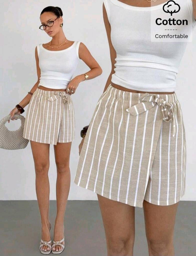 Broek/rok maat M/L, Kleding | Dames, Maat 38/40 (M), Kort, Beige, Nieuw