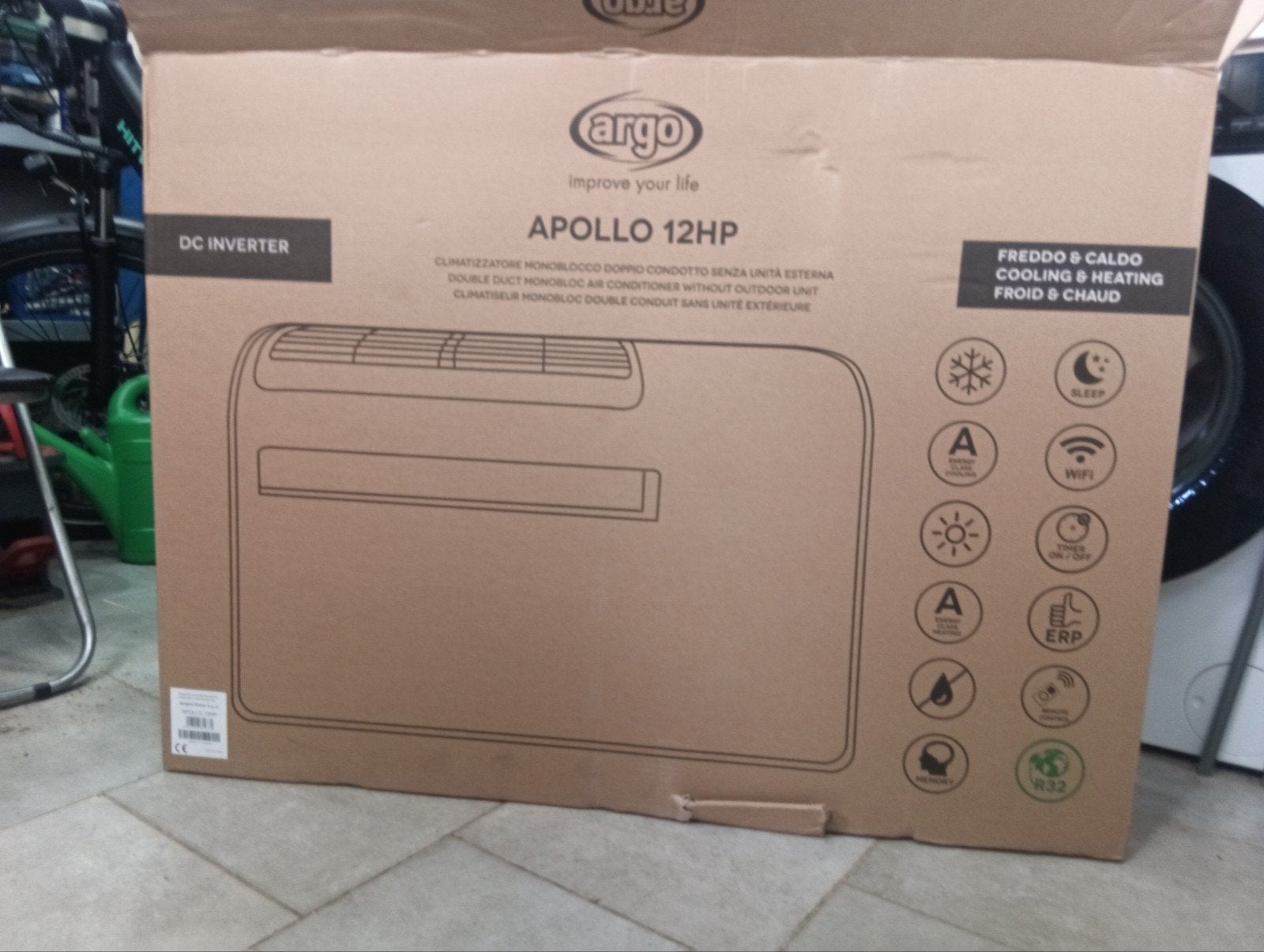 Argoclima Apollo 12HP - Monoblock airco

De Argoclima Apollo, Witgoed en Apparatuur, Airco's, Nieuw, Wandairco, 60 tot 100 m³