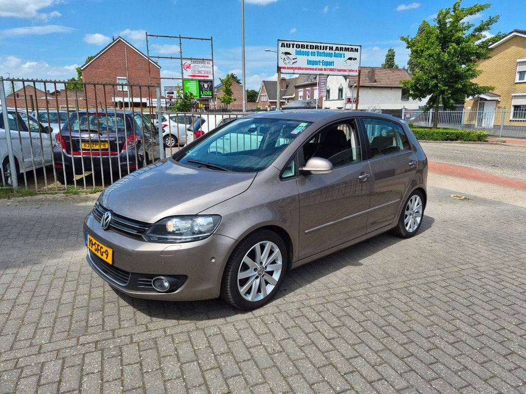 Volkswagen Golf Plus 1.4 TSI Highline Automaat !, Auto's, Volkswagen, Euro 5, Gebruikt, Automatische klimaatregeling, Bruin