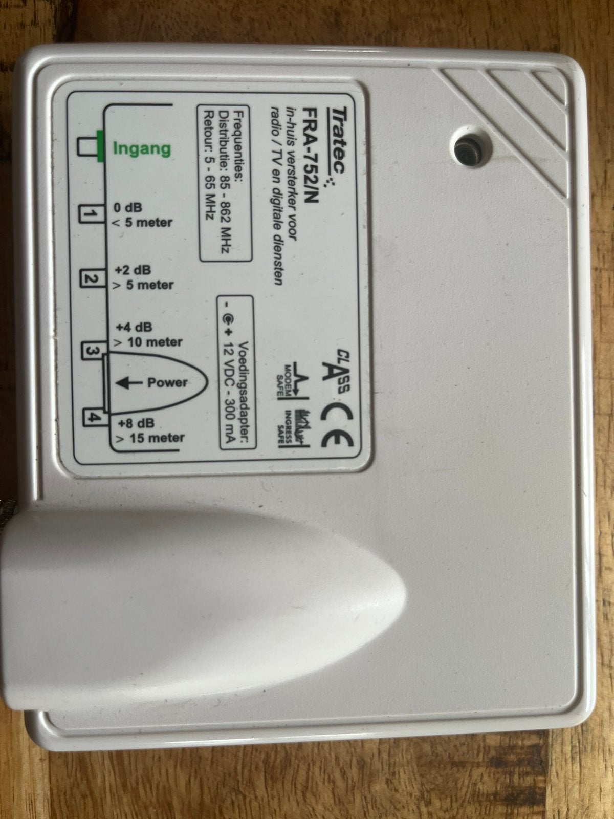 Tratec FRA-752/N radio/TV Versterker, Ophalen, Zo goed als nieuw