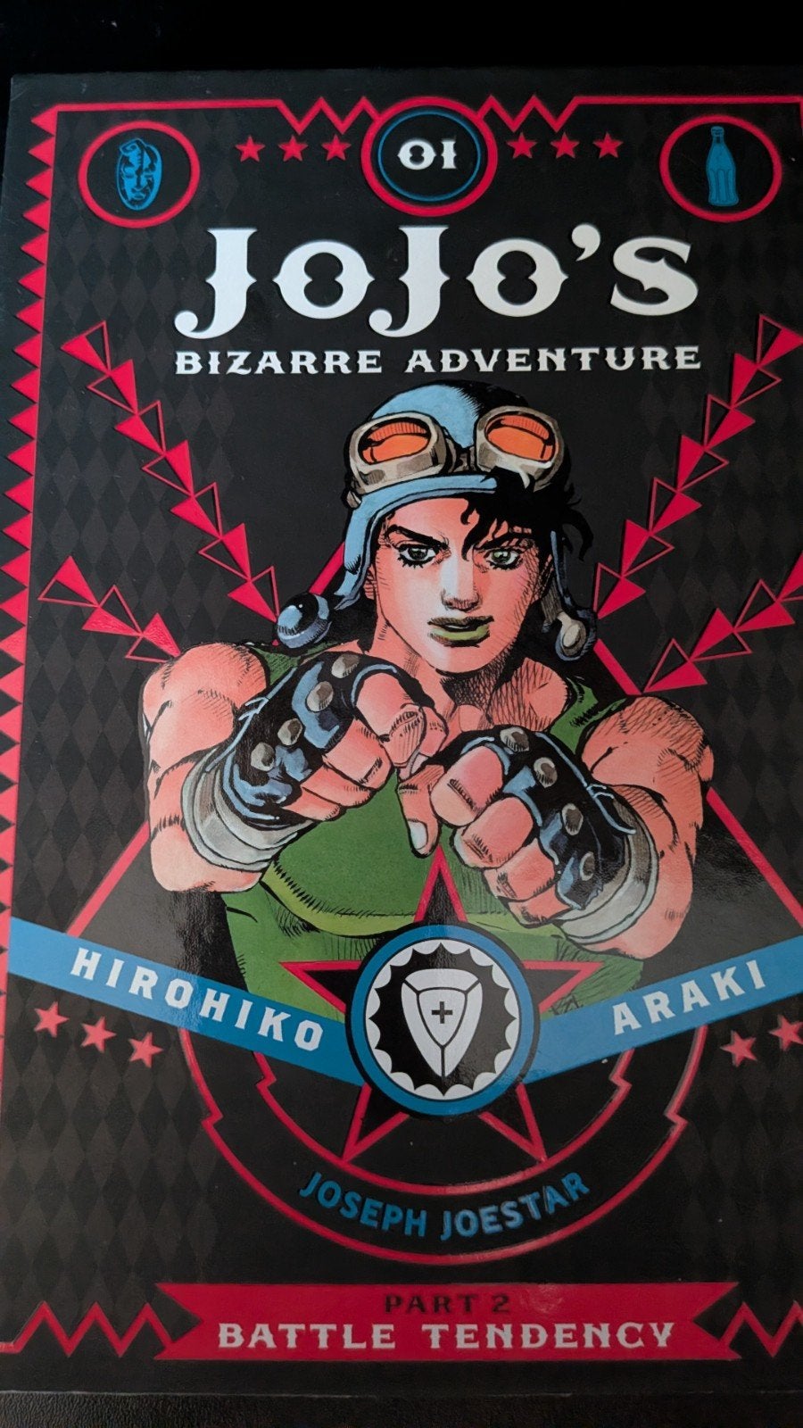 Jojo's Bizarre Adventure Part 2 Vol 1 Hardcover, Boeken, Eén stripboek, Ophalen of Verzenden, Zo goed als nieuw, Hirohiko Araki