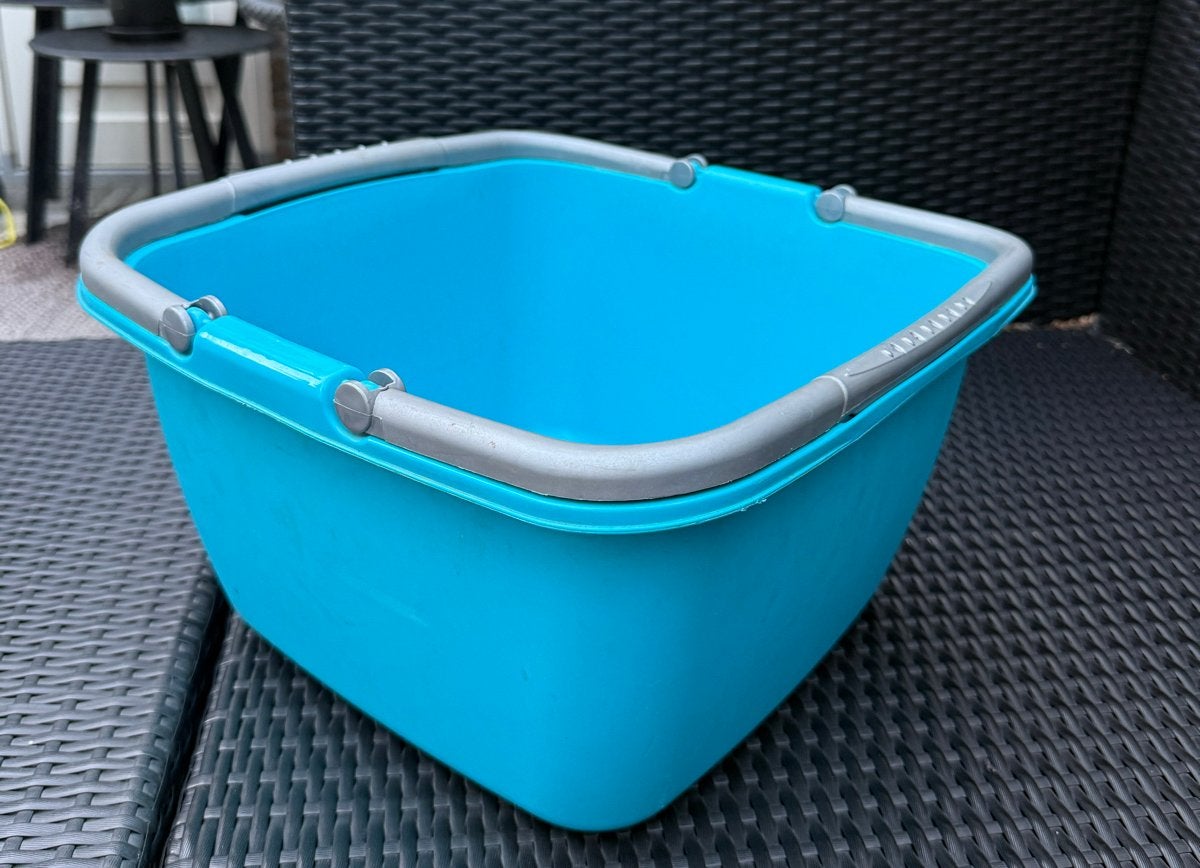 2 Handige Stefanplast teil met handgrepen, Ophalen, Gebruikt