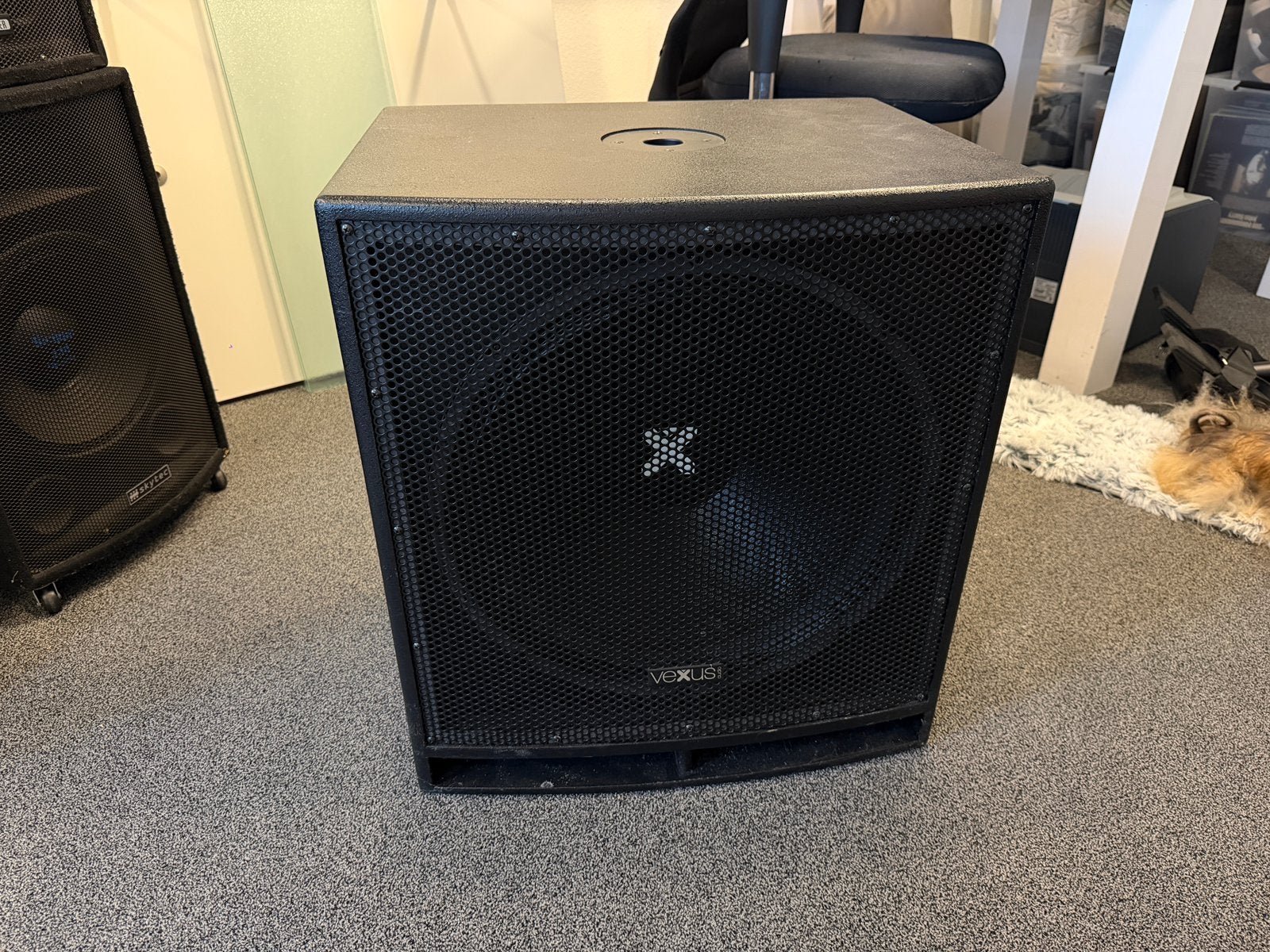Vexus SWP18 Actieve Subwoofer 18 inch – 1200W, Ophalen, Zo goed als nieuw, Minder dan 500 watt