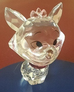 Swarovski cutie Aristokat Marie Disney, Ophalen of Verzenden, Zo goed als nieuw, Figuurtje