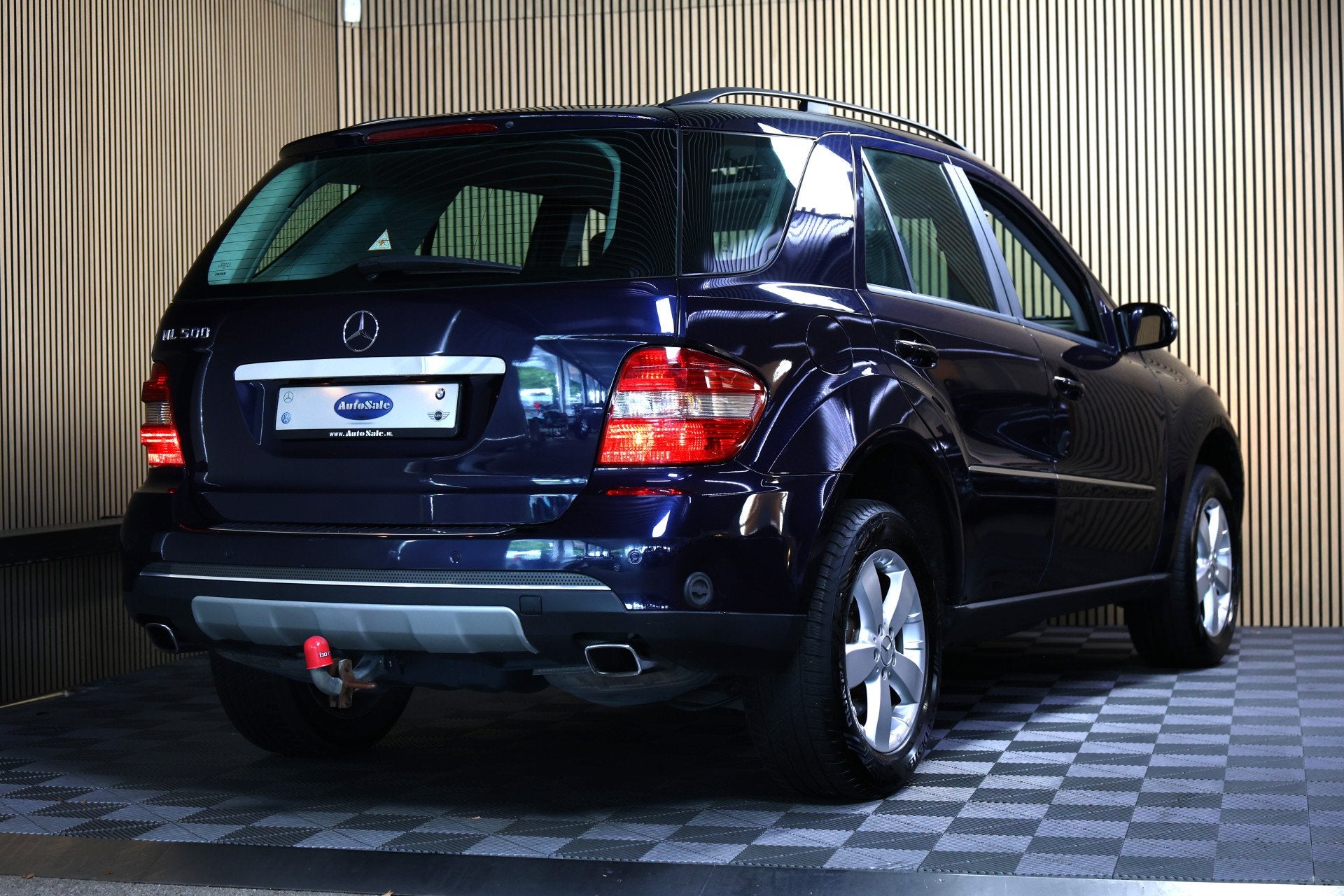 Mercedes-Benz M-Klasse 500 PANO MEMORY NAVI CRUISE LPG g3 CL, Automaat, Gebruikt, 8 cilinders, Blauw
