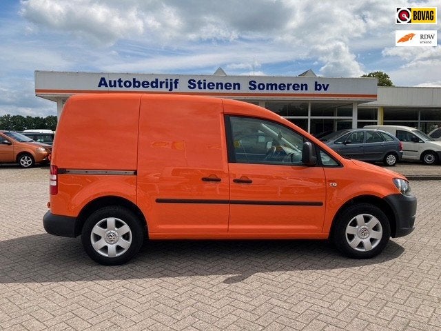 Volkswagen Caddy 1.6 TDI Oranje HUP HUP Nederland, Auto's, Euro 5, Stof, Gebruikt, 700 kg