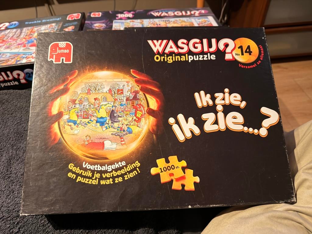 Wasgij puzzels, Hobby en Vrije tijd, Denksport en Puzzels, Ophalen, 500 t/m 1500 stukjes, Zo goed als nieuw