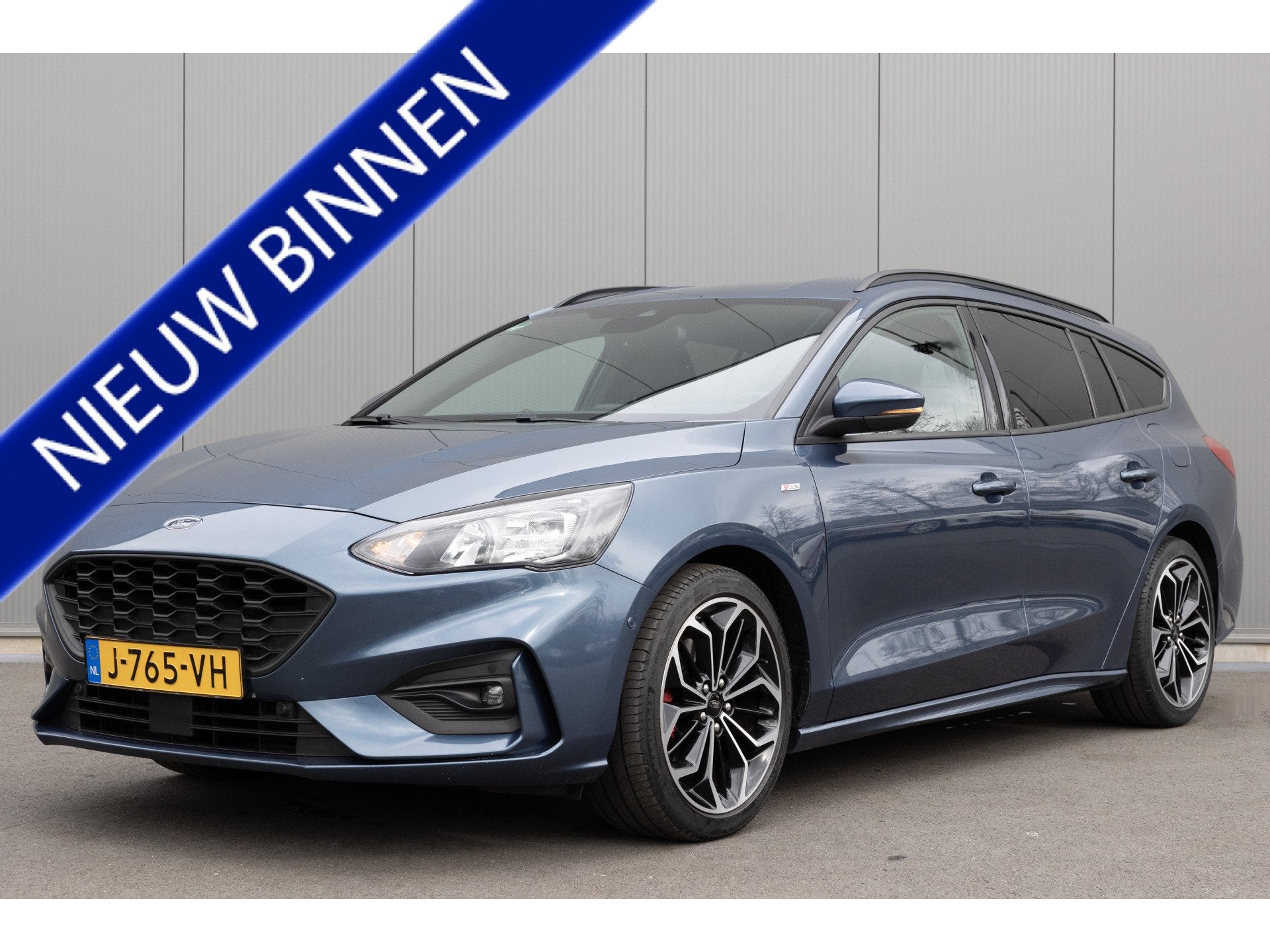 Ford FOCUS Wagon 1.0 | ST Line | B&O SOUND | 18 INCH | CAMER, Gebruikt, Blauw, Origineel Nederlands, Hybride Elektrisch/Benzine