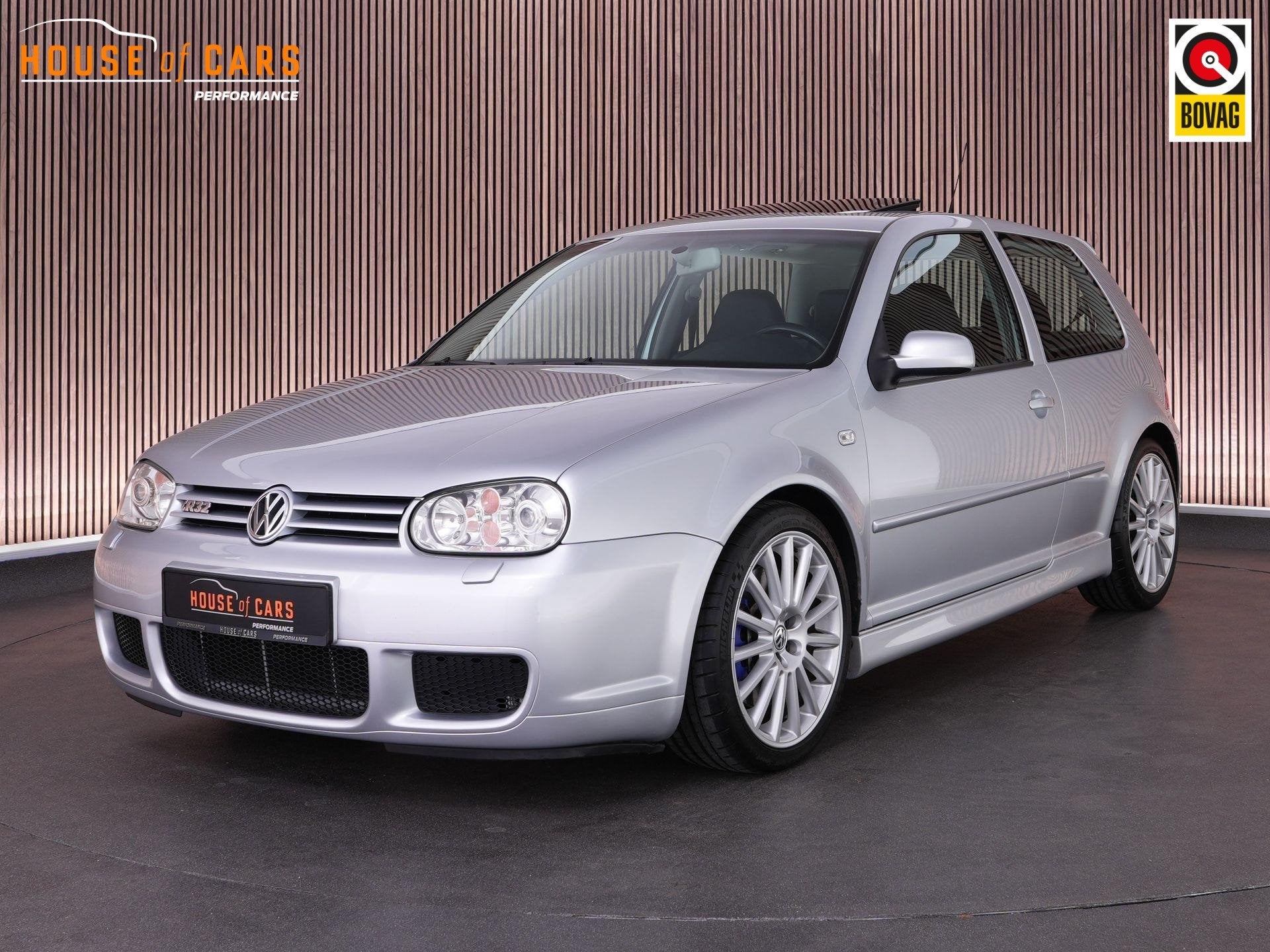 Volkswagen Golf R32 3.2 V6 HANDGESCHAKELD |Orgineel Nederlan, Zwart, Bedrijf, Handgeschakeld, Vierwielaandrijving