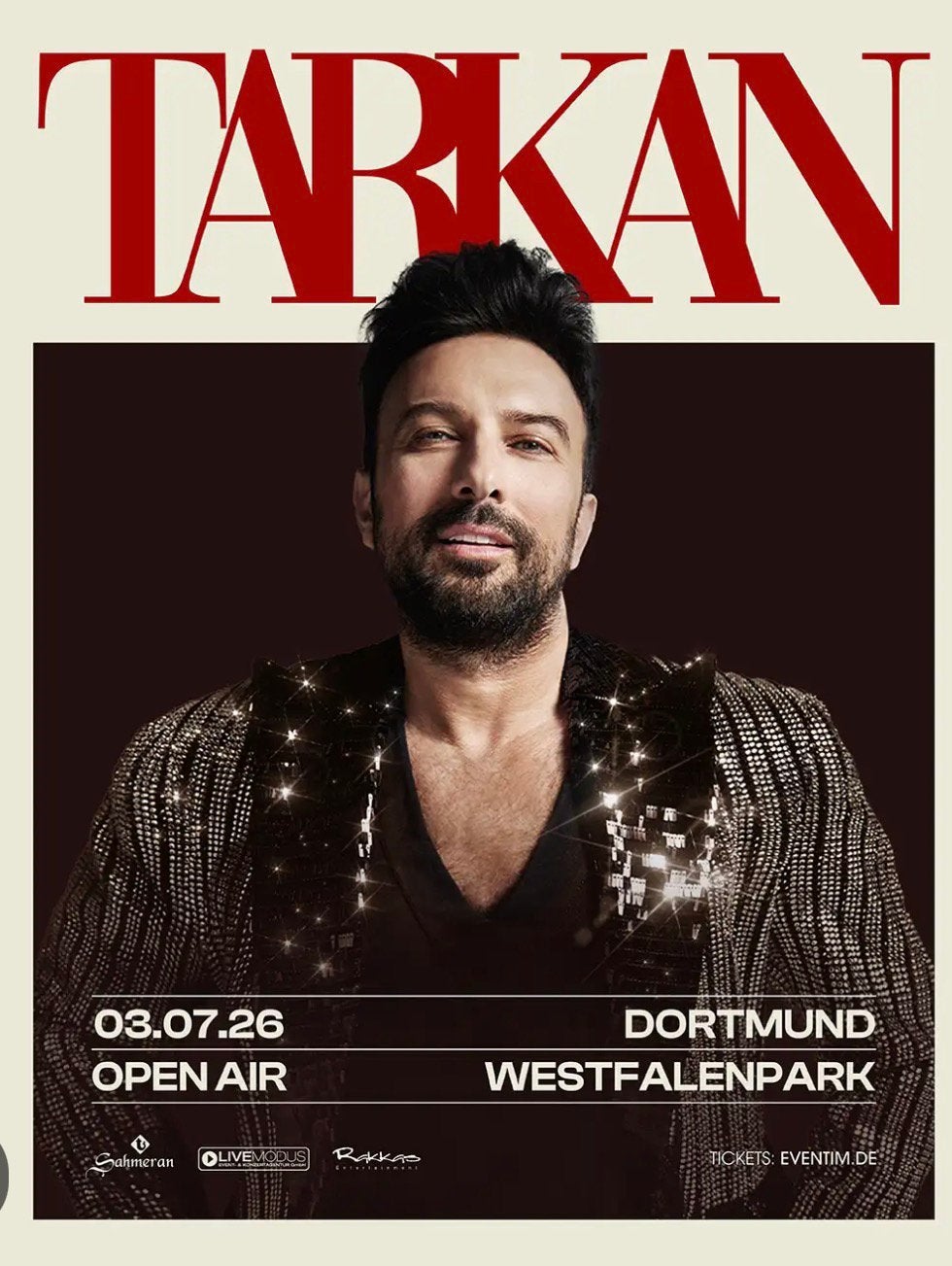 Tarkan Open Air Concert Dortmund 3 juli 2026, Twee personen, Juli