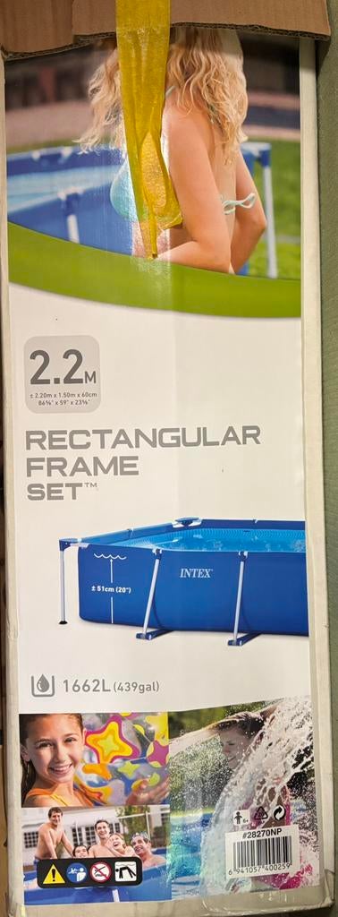 Zwembad Intex, Ophalen, Gebruikt, Minder dan 80 cm, Opzetzwembad