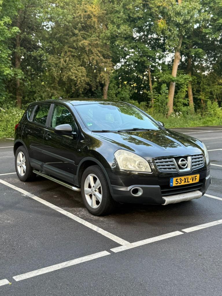 Nissan Qashqai 2.0 4WD 2007 Zwart ( met nieuwe koppeling 25), Zwart, 4 cilinders, Zwart, 75 €/maand