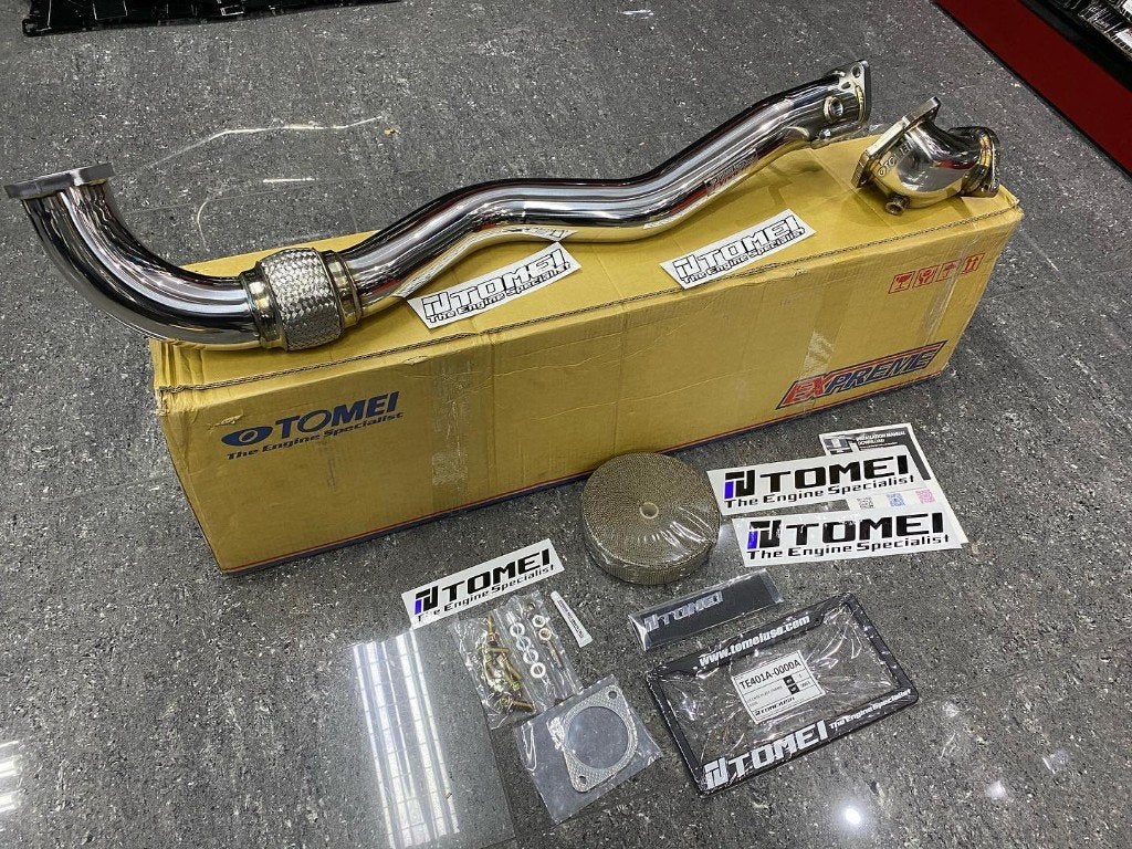 Tomei elbow downpipe - Mitsubishi Lancer Evolution Evo 7 8 9, Ophalen of Verzenden