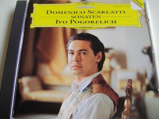 SCARLATTI Sonaten CD IVO POGORELICH DG, Ophalen of Verzenden, Barok, Gebruikt, Kamermuziek