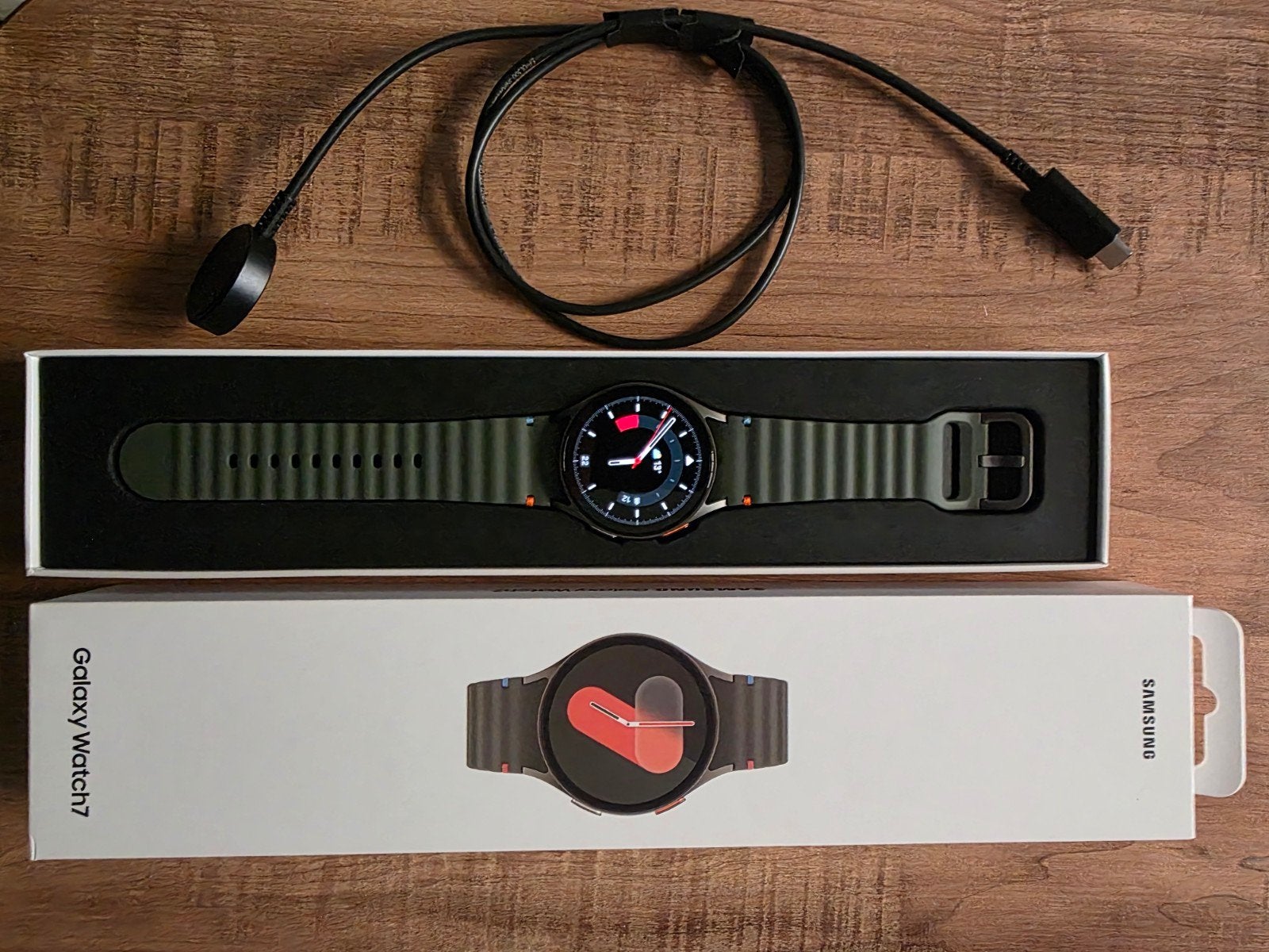 Samsung Galaxy Watch7 - Zo goed als nieuw, Sieraden, Tassen en Uiterlijk, Ophalen of Verzenden, Zo goed als nieuw, Samsung, Waterdicht