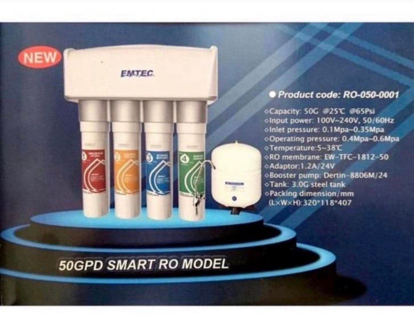 Osmose Omgekeerde osmoseur thuis 50GDP Smart waterzuivering, P, P, P, Nieuw