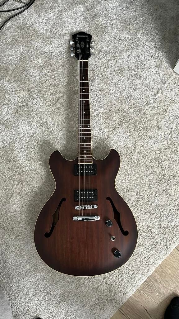 Ibanez AS53-TF semi holliwbody gitaar, Ophalen, Zo goed als nieuw, Hollow body, Ibanez