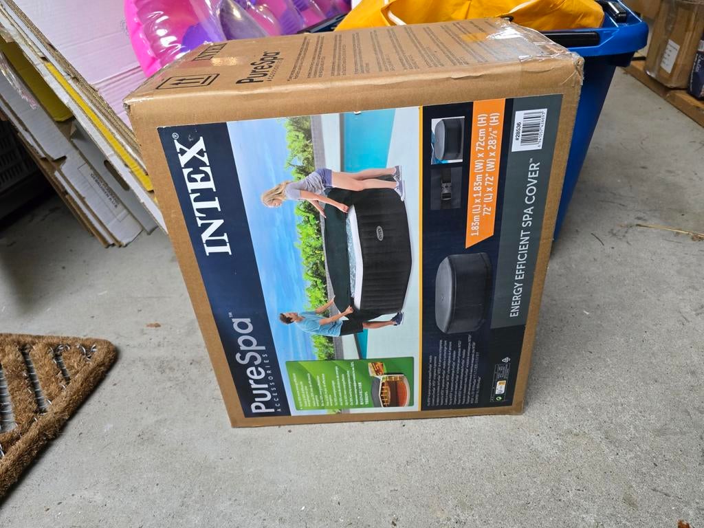 NIEUW Intex THERMISCHE cover voor PureSpa 4-persoons spa, Ophalen of Verzenden, Nieuw, Afdekzeil, Opblaasbaar