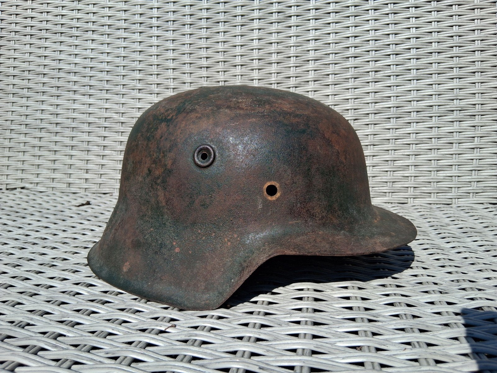 Chinese "M42" helm, Verzamelen, Militaria | Tweede Wereldoorlog, Ophalen of Verzenden, Duitsland, Helm of Baret