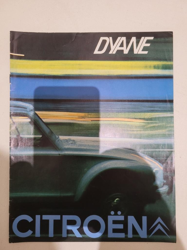 Citroën Dyane Brochure - Origineel uit de jaren '70, Ophalen, Gelezen, Citroën, Citroën