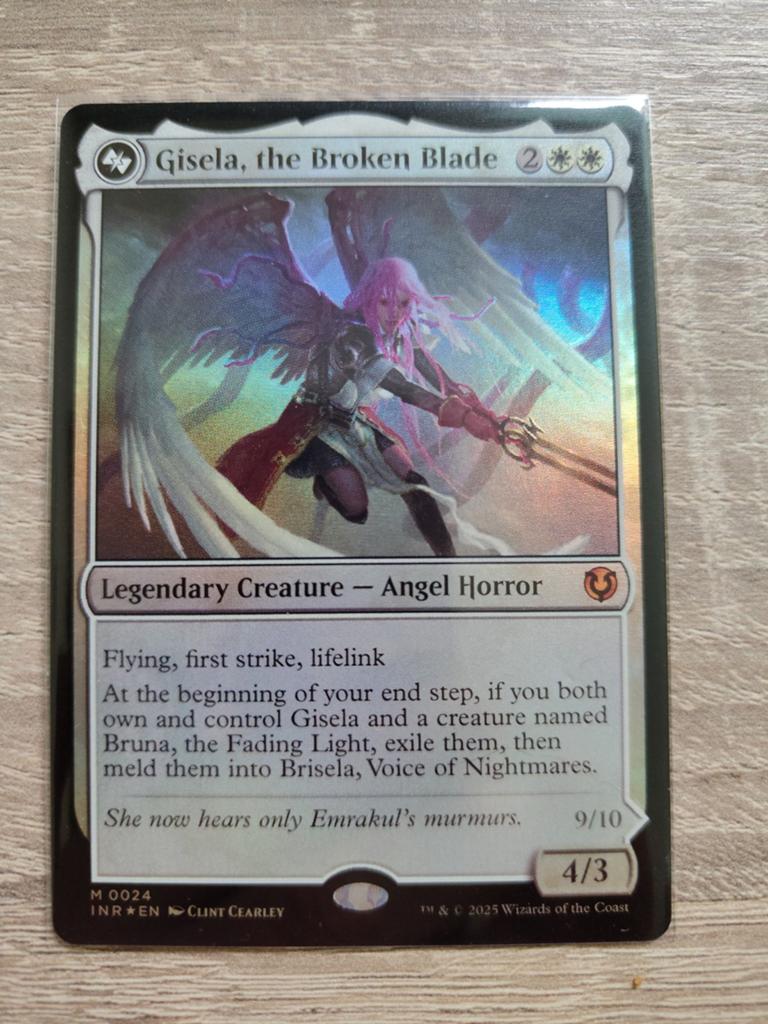 Gisela, the Broken Blade (foil), Ophalen of Verzenden, Zo goed als nieuw, Foil