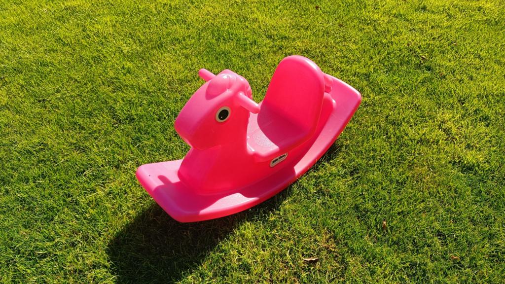 Roze hobbelpaard / wip van Little Tikes, Ophalen of Verzenden, Gebruikt