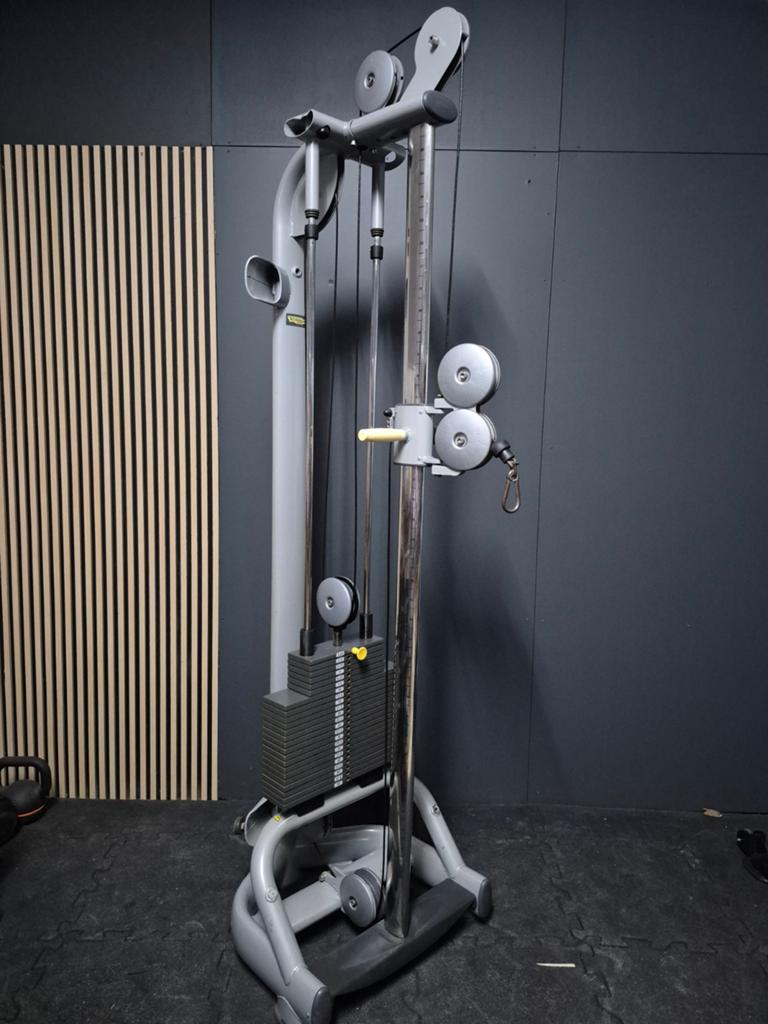 Technogym ercolina adjustable pulley met 50kg steekgewicht, Ophalen, Gebruikt, Overige typen