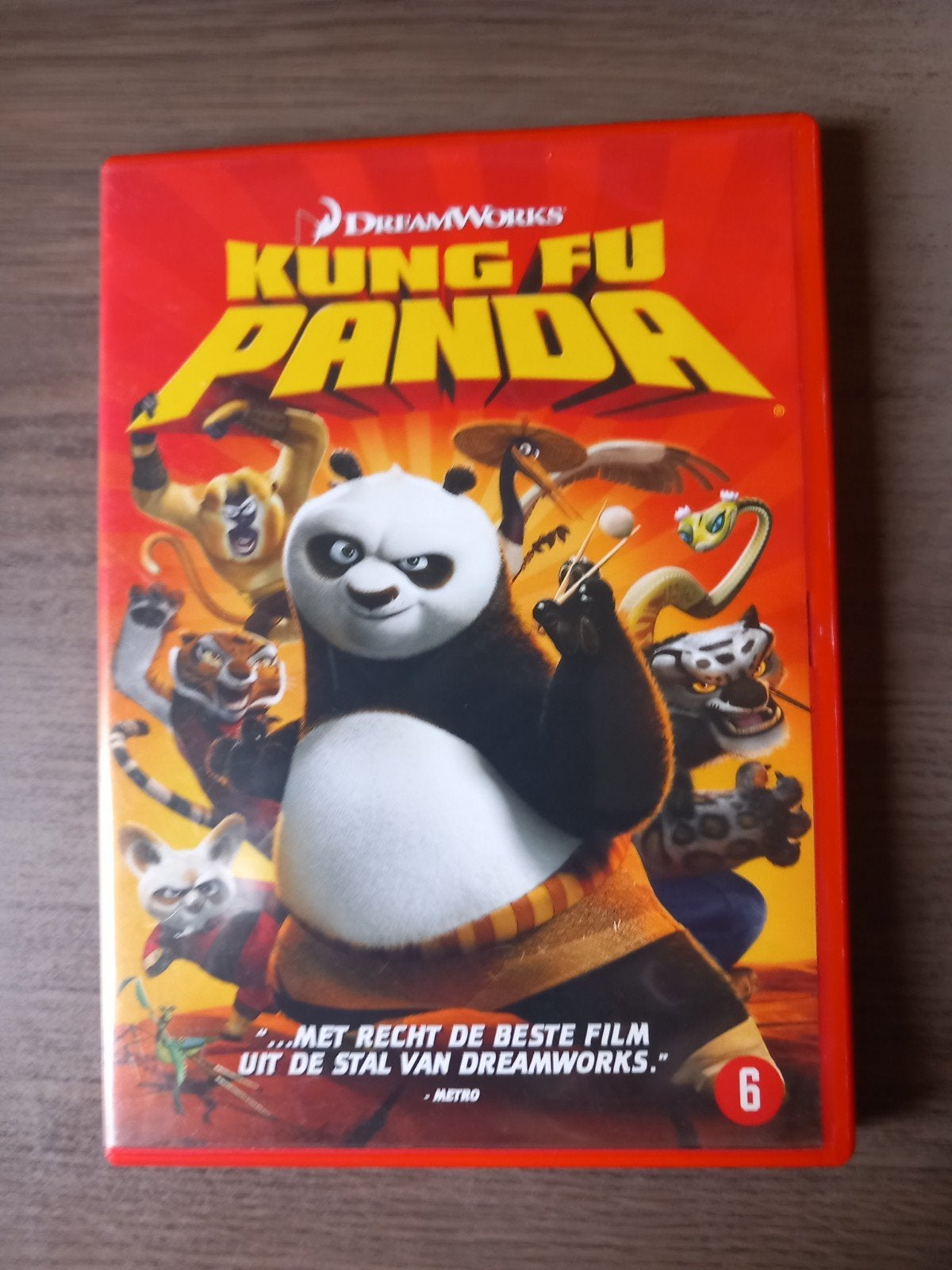 Kung Fu Panda DVD - DreamWorks Animatie Film, Ophalen of Verzenden