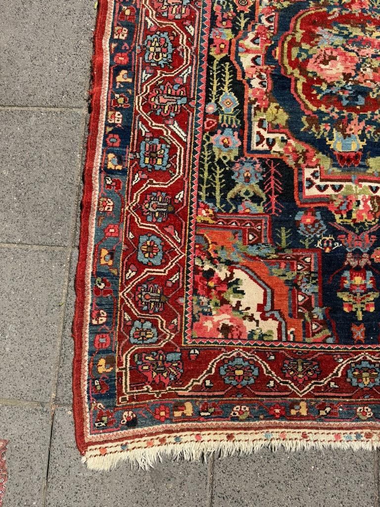 Uniek volledig Perzische Bakhtiyar tapijt – 200 x 146 cm, Wol, Ophalen of Verzenden, Zo goed als nieuw, NA