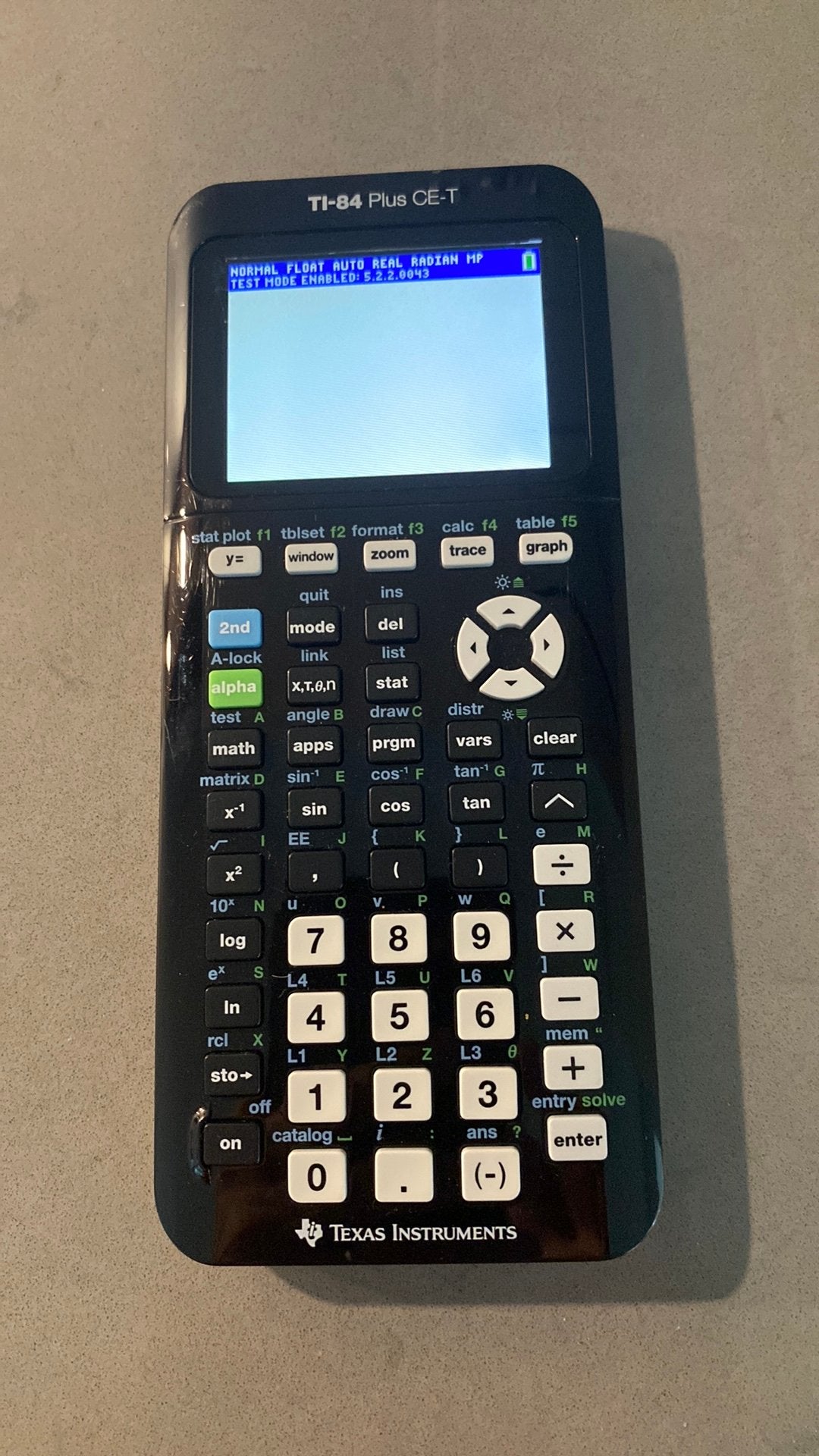 Grafische rekenmachine Texas TI-84 Plus CE-T, Ophalen of Verzenden, Grafische rekenmachine, Gebruikt