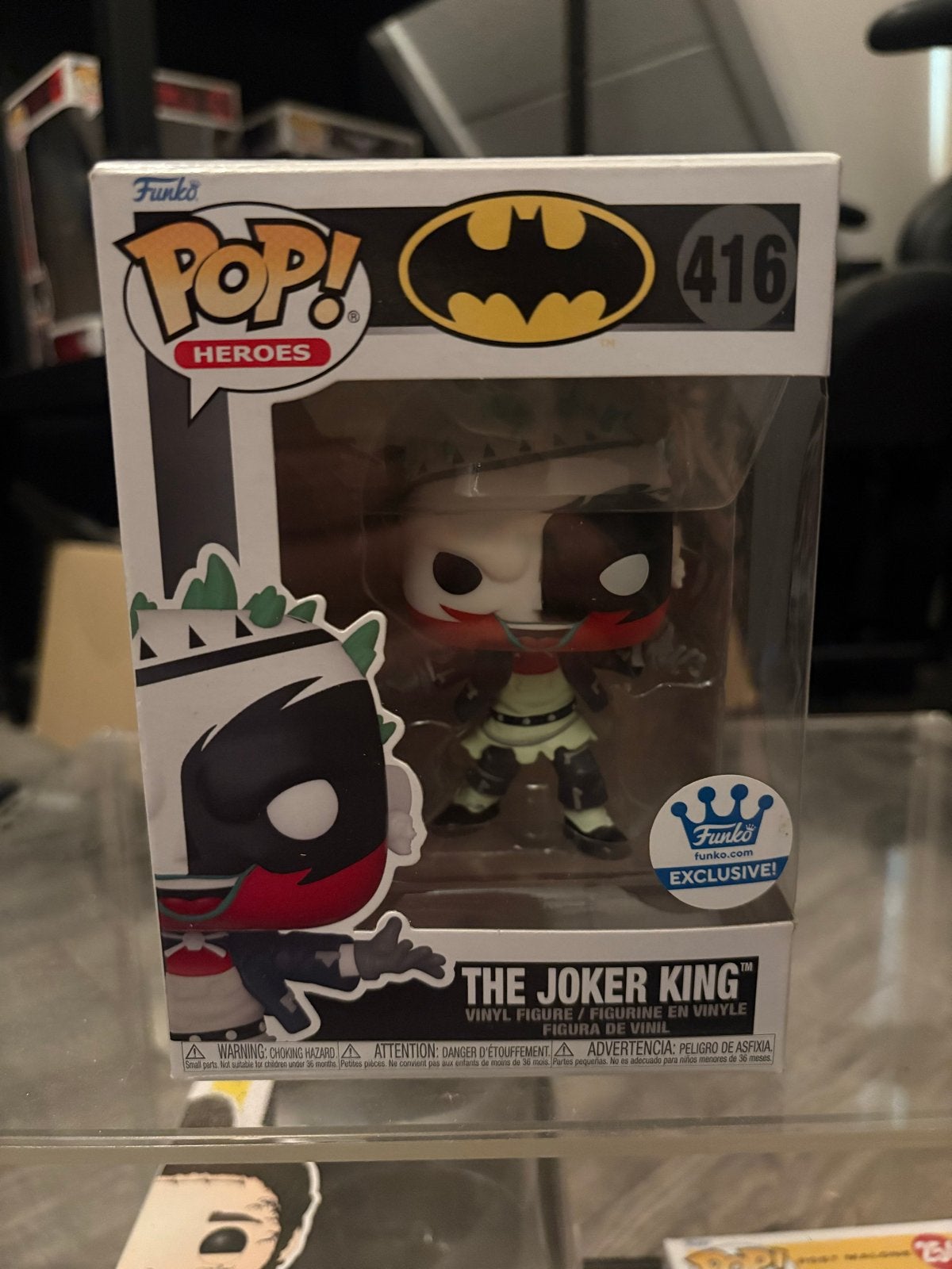 Funko Pop! Heroes: The Joker King #416 - Exclusief, Ophalen of Verzenden, Nieuw