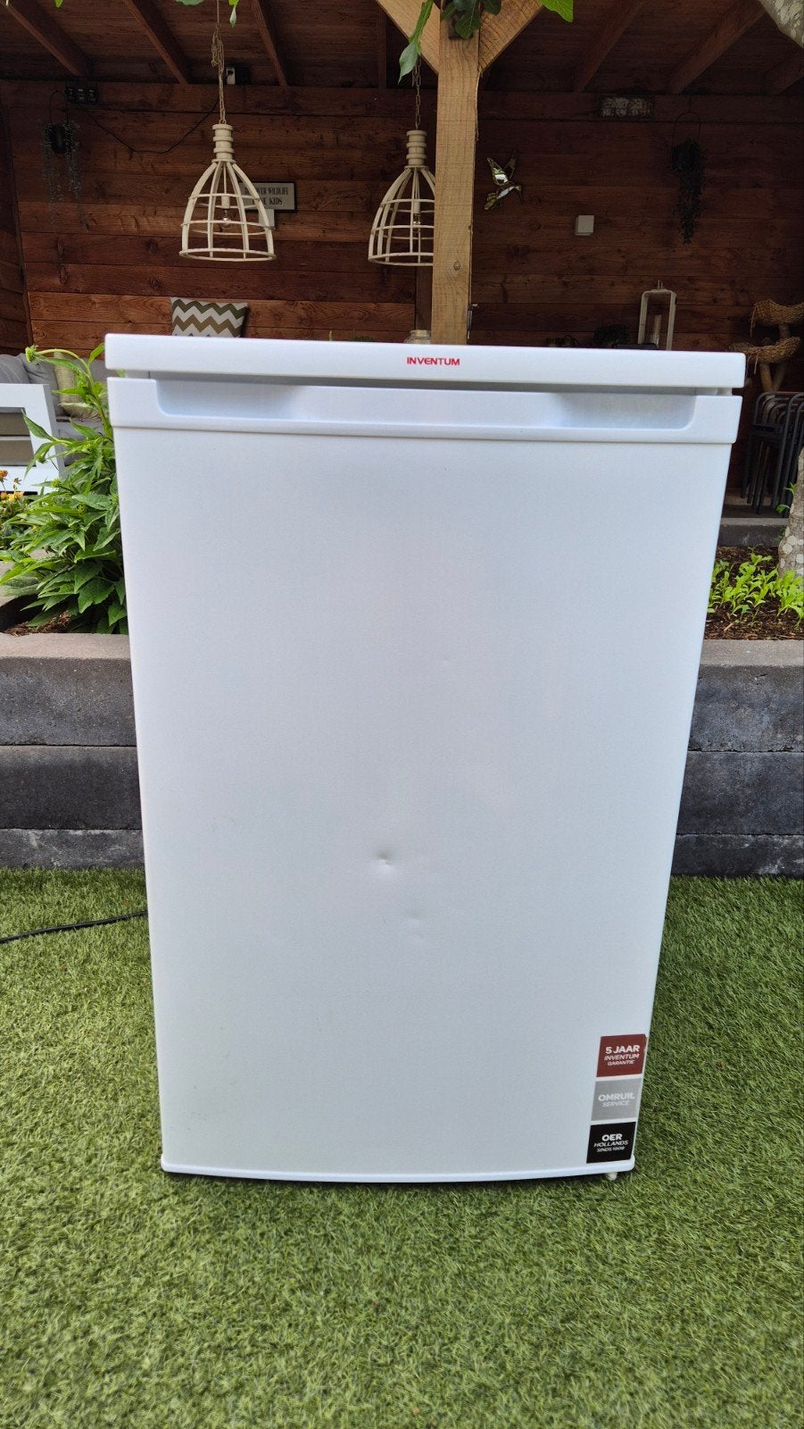 Inventum koelkast, DEFECT opknapper, 85 tot 120 cm, 100 tot 150 liter, Ophalen of Verzenden, Energieklasse A of zuiniger