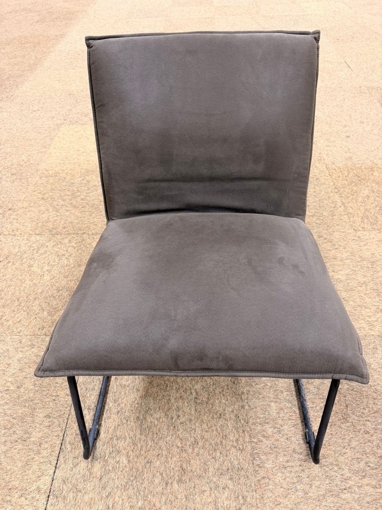 Luxe fauteuil / lounge stoel grijs, Ophalen, Zo goed als nieuw, Vijf, Zes of meer stoelen, Stof