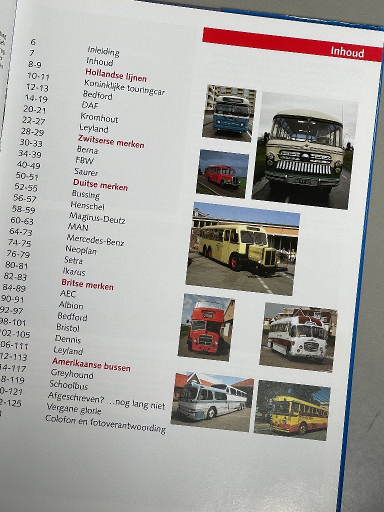 Historische autobussen  2007, Ophalen of Verzenden, Zo goed als nieuw, Bus