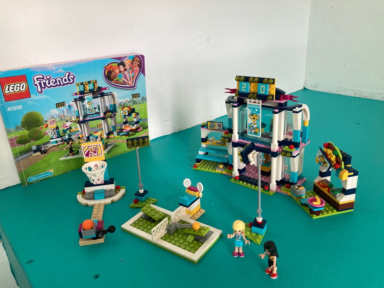 Lego friends (41338) - Stephanie‘s sportstadion, Kinderen en Baby's, Verzenden, Zo goed als nieuw