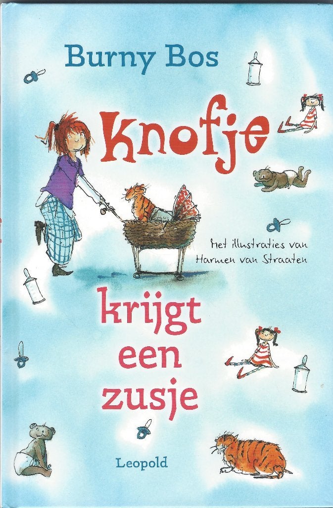 KNOFJE KRIJGT EEN ZUSJE- Burny Bos *Baby erbij & Jaloezie*, Fictie algemeen, Jongen of Meisje, Ophalen of Verzenden, Zo goed als nieuw