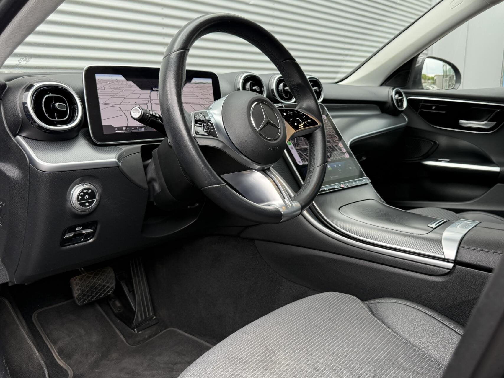 Mercedes C-klasse Estate 300 e Carplay Cruise Camera Led 202, Auto's, Automaat, Achterwielaandrijving, 4 cilinders, Met garantie (alle)