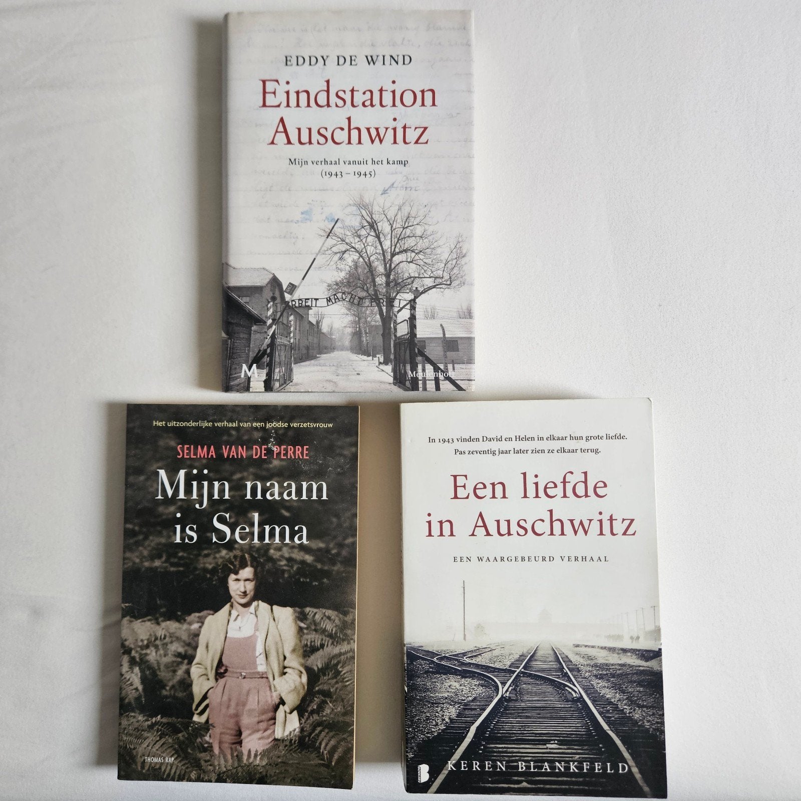 Boeken over Auschwitz, Ophalen of Verzenden, 20e eeuw of later, Gelezen, Eddy de Wind, Selma van de Perre