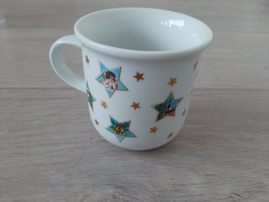Mok Arzberg kerst kerstmok, Ophalen, Gebruikt, Overige stijlen, Kop(pen) en/of Schotel(s)