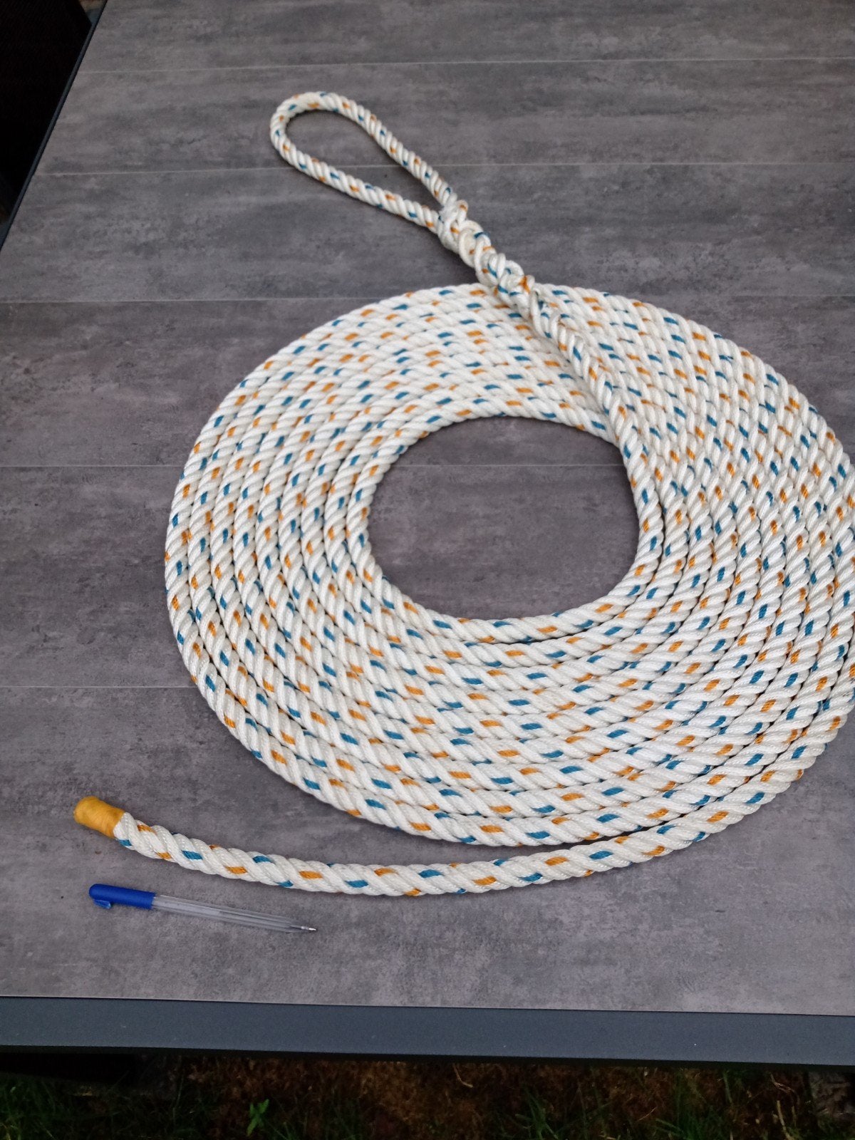 12 meter Touw/ Landvast/ Lijn, Ophalen of Verzenden, Nieuw, Lijn of Blok