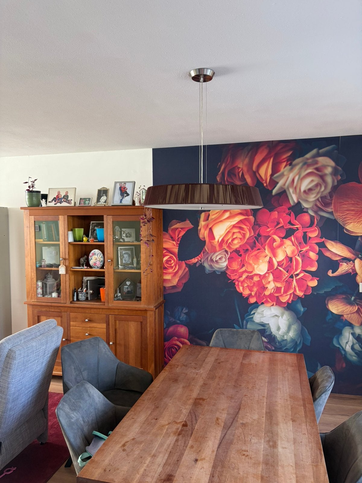 Te koop 4 grote designlampen, Ophalen, Gebruikt, Design, E27 (groot)
