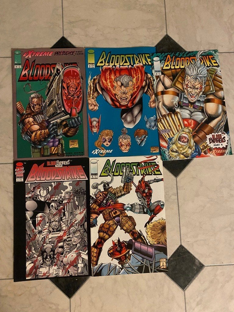 Bloodstrike, Meerdere comics, Ophalen of Verzenden, Gelezen, Amerika